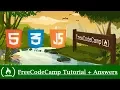 FreeCodeCamp Tutorial Answers Delete HTML Elements -