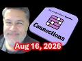 Art Plays Connections For Sunday August 16