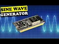 Sine Wave Generator with Arduino and ESP32 Board