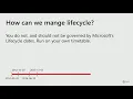 Pass summit 2019 Managing your Data Platform Lifecycle