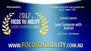 Love Someone with Autism film thumbnail