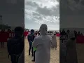 Download Lagu Red line for Gaza stretched across Bournemouth beach in striking demonstration