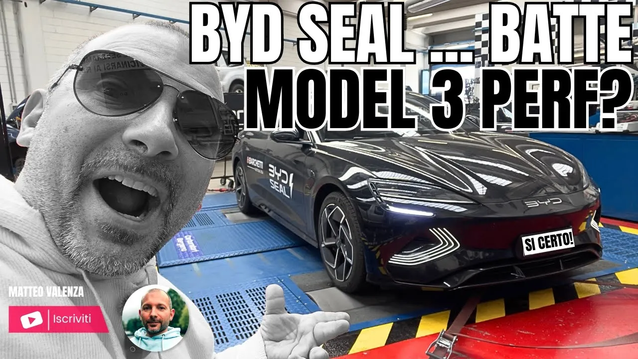 BYD Seal AWD al banco: 463 CV rilevati e più spinta della Model 3 fino al limitatore