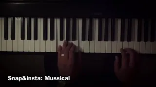 موسيقى بيانو   غريبة الناس   عزف علي الدوخي دندنها
