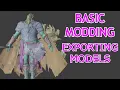 How to Export Models from Elden Ring Using Blender Elden Ring Modding Guides