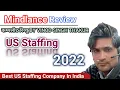Mindlance Review Best US Staffing Company in india US Staffing