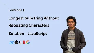 Longest Substring Without Repeating Characters - Leetcode 3