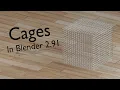 Easy Cages in Blender 2 91 Wireframe Modifier