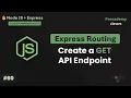 Build a Simple GET API in Express No Database Needed Get All Hotels from JSON File Part