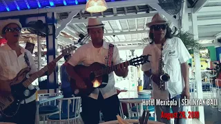 despacito by the trio performers at motel mexicola seminyak bali