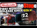 GAMESTOP SWITCH 2 MIDNIGHT RELEASE IN HARLEM l SONY HANDY CAM