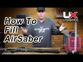 How to Fill the AirSaber Air Archery Arrow Rifle Umarex Airguns