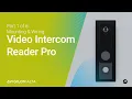 Avigilon Intercom Reader Pro - Mounting Wiring Part 1 of 6