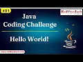 Java concat Method in Eclipse Simple Java Coding Challenge for Beginners Red9SysTech