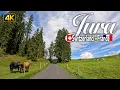 Download Lagu Scenic drive from Biel, Switzerland, through the Jura mountains, to Delle, France