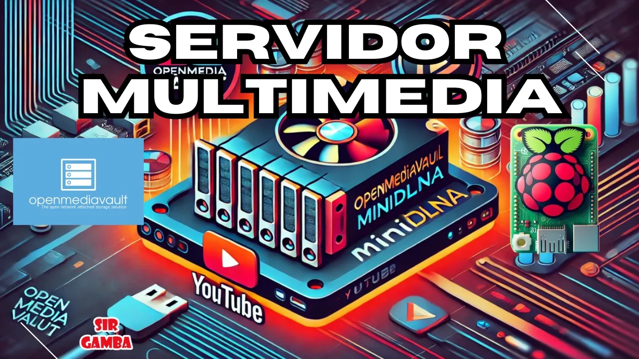 👉 Crear tu PROPIO SERVIDOR MULTIMEDIA - Cómo Instalar MiniDLNA en OpenMediaVault
