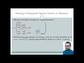 Sparse Matrices