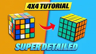 Easiest Tutorial How To Solve The 4x4 Rubik S Cube The Rubik S Revenge 