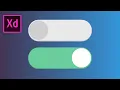 How To Create an Animated Toggle Switch in Adobe XD - Adobe XD Tutorial