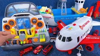 11 Minutes Satisfying with Unboxing Aircraft Cockpit Flight Simulator Playset ASMR Review Toys