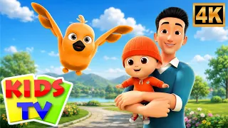 Chidiya Rani In Orange Color, चिड़िया रानी, Machali Jal Ki Rani Hai + Hindi Rhyme For Kids