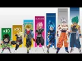 All Saiyan Forms Power Levels Multipliers - Dragon Ball Z Super GT Heroes