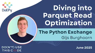 How Parquet Really Works and How to Make It Faster The Python Exchange June 2025