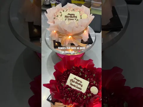 Bucket Flower Cake always takes the crown🏆🥇