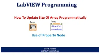 How To Update Size Of Array Programmatically Using Property Node