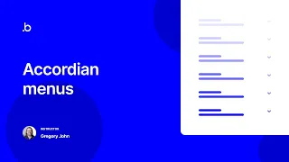 Accordion Menus Bubble io Tutorial