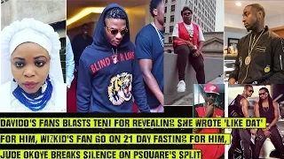 davidos fans blasts teni for revealing she wrote like dat wizkids fan on fasting for him