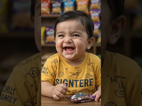 Baby's Asked for chocolate ππΆ | Cute AI Baby Comedy #shorts