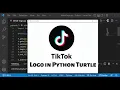 TikTok Logo Drawing Using Python Turtle Python For Beginners Instagram Reels Shorts Learnonpy