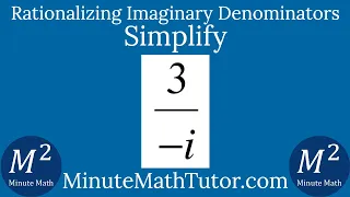 Simplify 3 -i