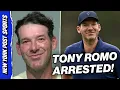 CBS analyst Tony Romo arrested AND booked in Wisconsin