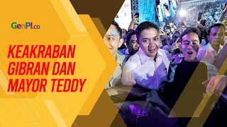 Gibran Rakabuming Raka Digendong Mayor Teddy, Warganet Auto Heboh