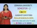 C C IMPORTANT QUESTIONS B COM OSMANIA UNIVERSITY 2025 PASS shivanipallela