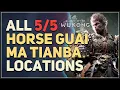 Lagu All Horse Guai Ma Tianba Locations Black Myth Wukong