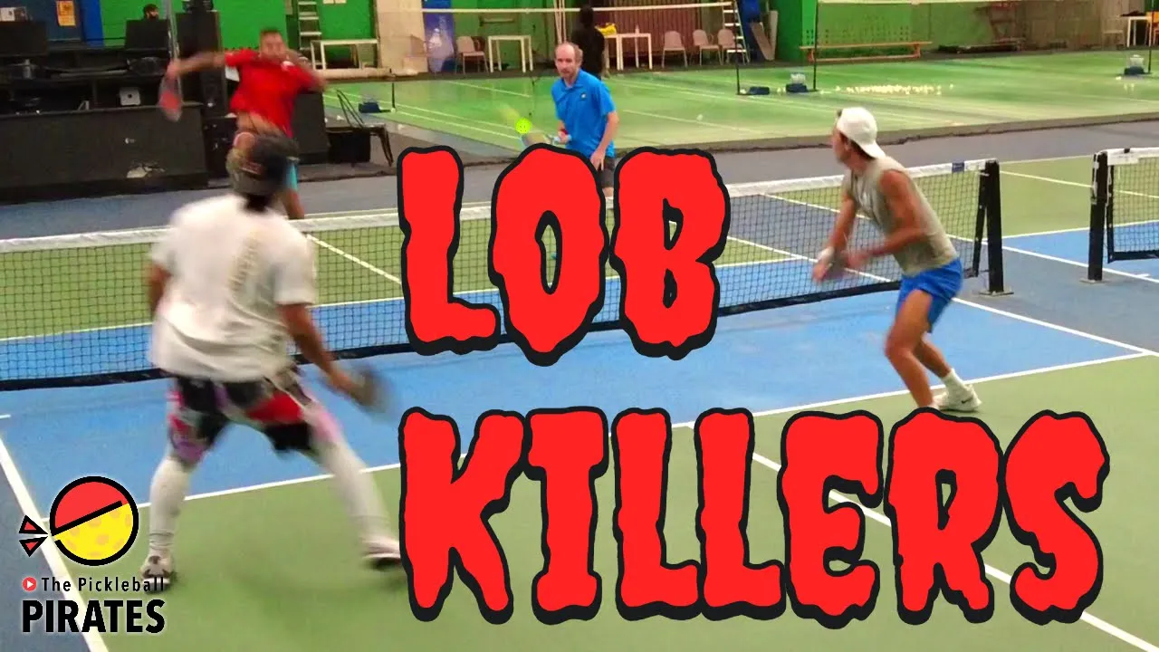 When Lobs did NOT work: Pickleball Men's Doubles