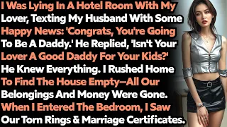 Cheating Wife Went On Vacation & Got Back Pregnant, Demanding I Adopt Affair Baby. Sad Audio Story