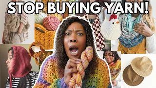 STOP BUYING YARN! Here's 30 Patterns to Use What You Have [1, 2, and 3 Skein Crochet Projects]