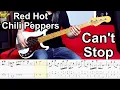 Download Lagu Red Hot Chili Peppers - Can't Stop // BASS COVER + Play-Along Tabs