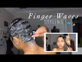 how to FINGER WAVES