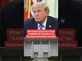 What happened when Trump JUMPED ON THE CALL for Kennedy Center board meeting