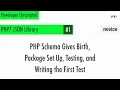 PHP JSON 01 PHP Schema gives birth