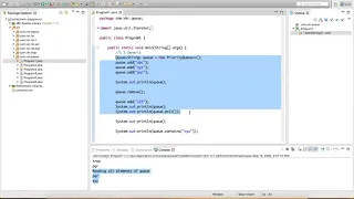 Queue Interface - PriorityQueue LinkedList PriorityBlockingQueue AbstractQueue