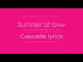 Cascada - Summer of love lyrics