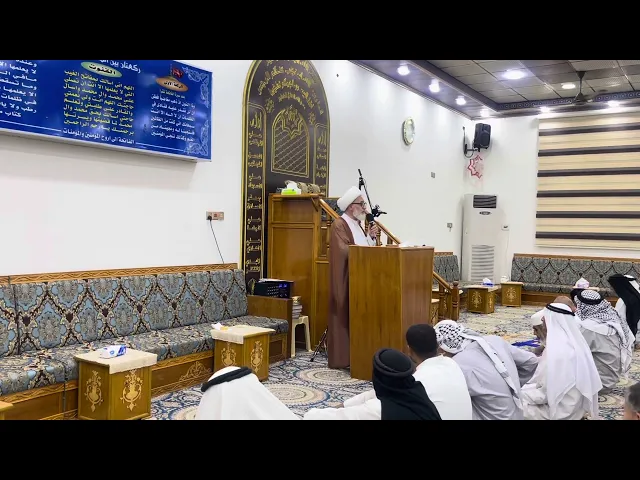⁣جزء من الخطبة السياسية من خطبة عيد الاضحى سنة ١٤٤٤ هجرية شيخ حامد السبتي