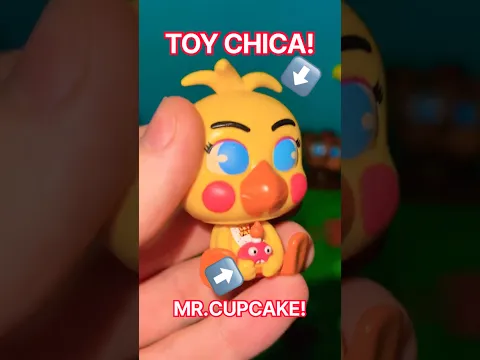 FNaF Mystery MINI FIGURE UNBOXING! Toy Chica & Mr. Cupcake #fnaf #ytshorts #yt #shorts #unboxing #fy