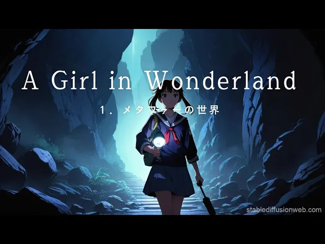 自作小説 A Girl in Wonderland 1.メタファーの世界 冒頭